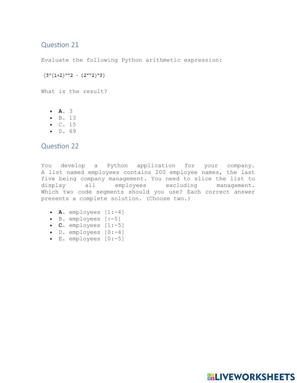 Preparación ITS Python 3