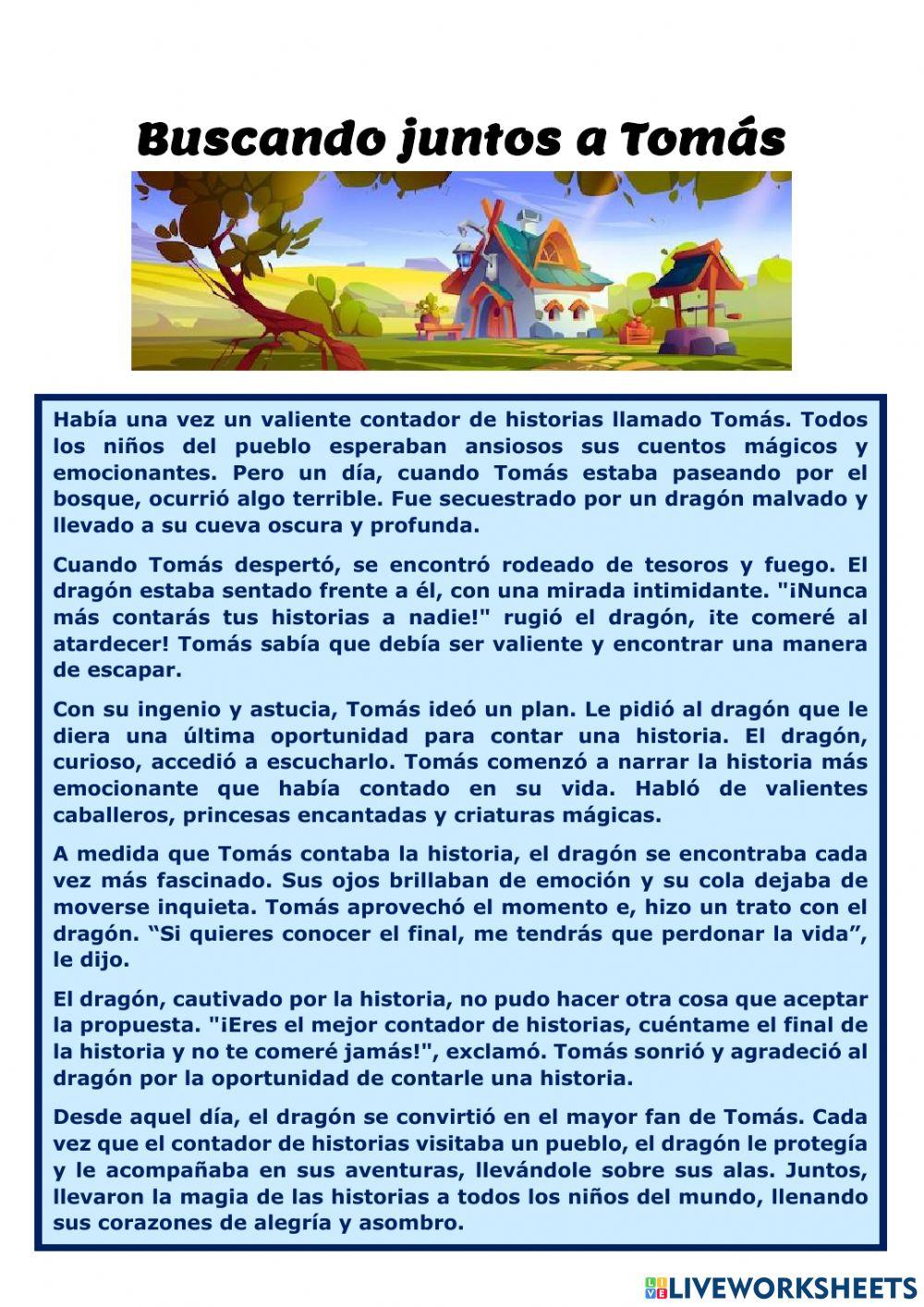 Tomás y el dragón nivel 4