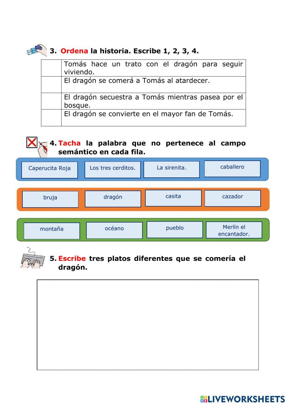 Tomás y el dragón nivel 4