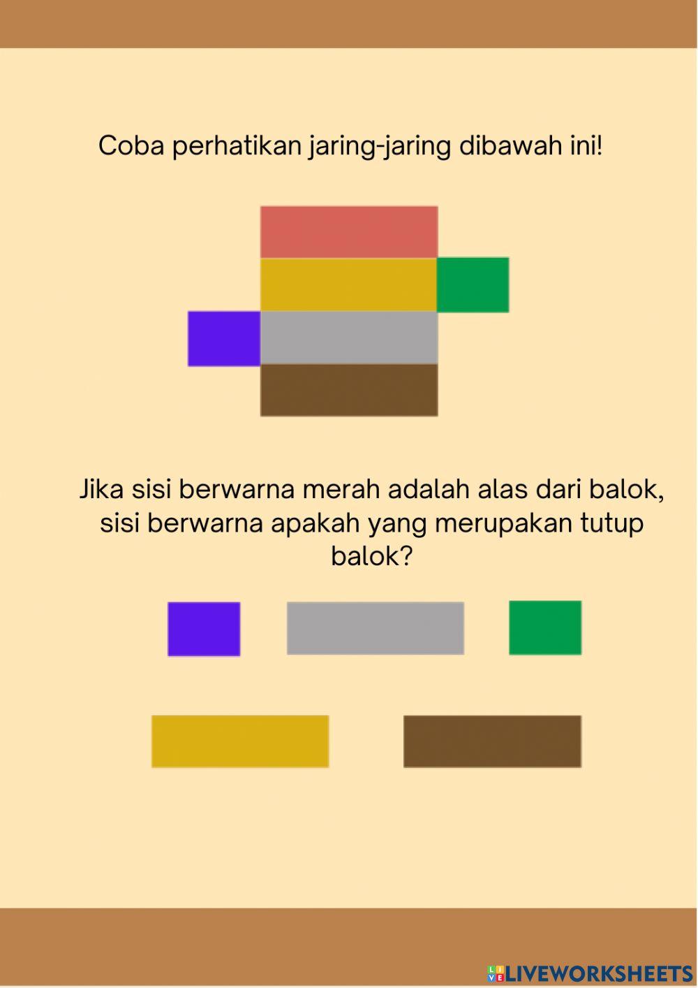 Media jaring jaring balok