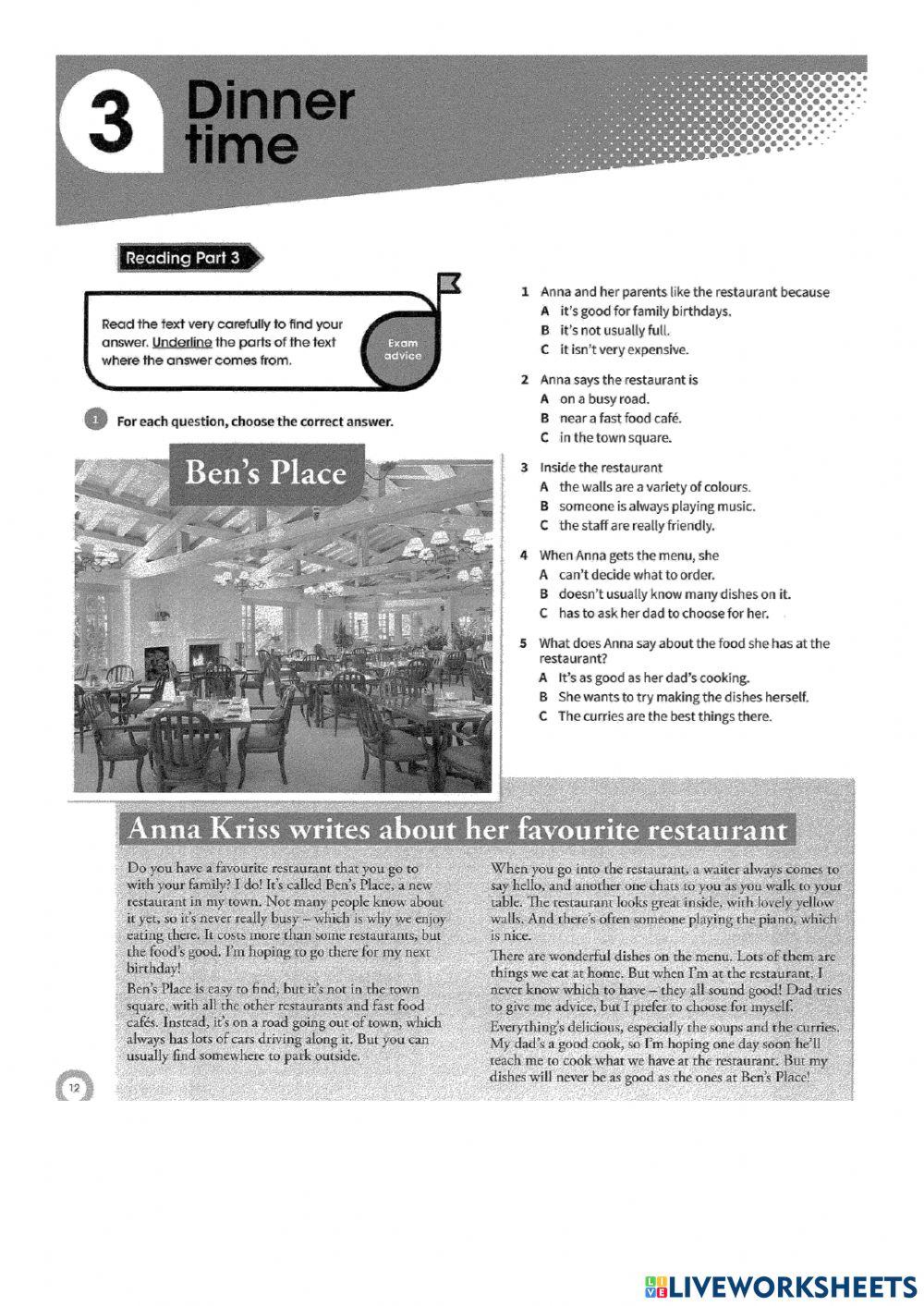 Complete key for schools unit 3