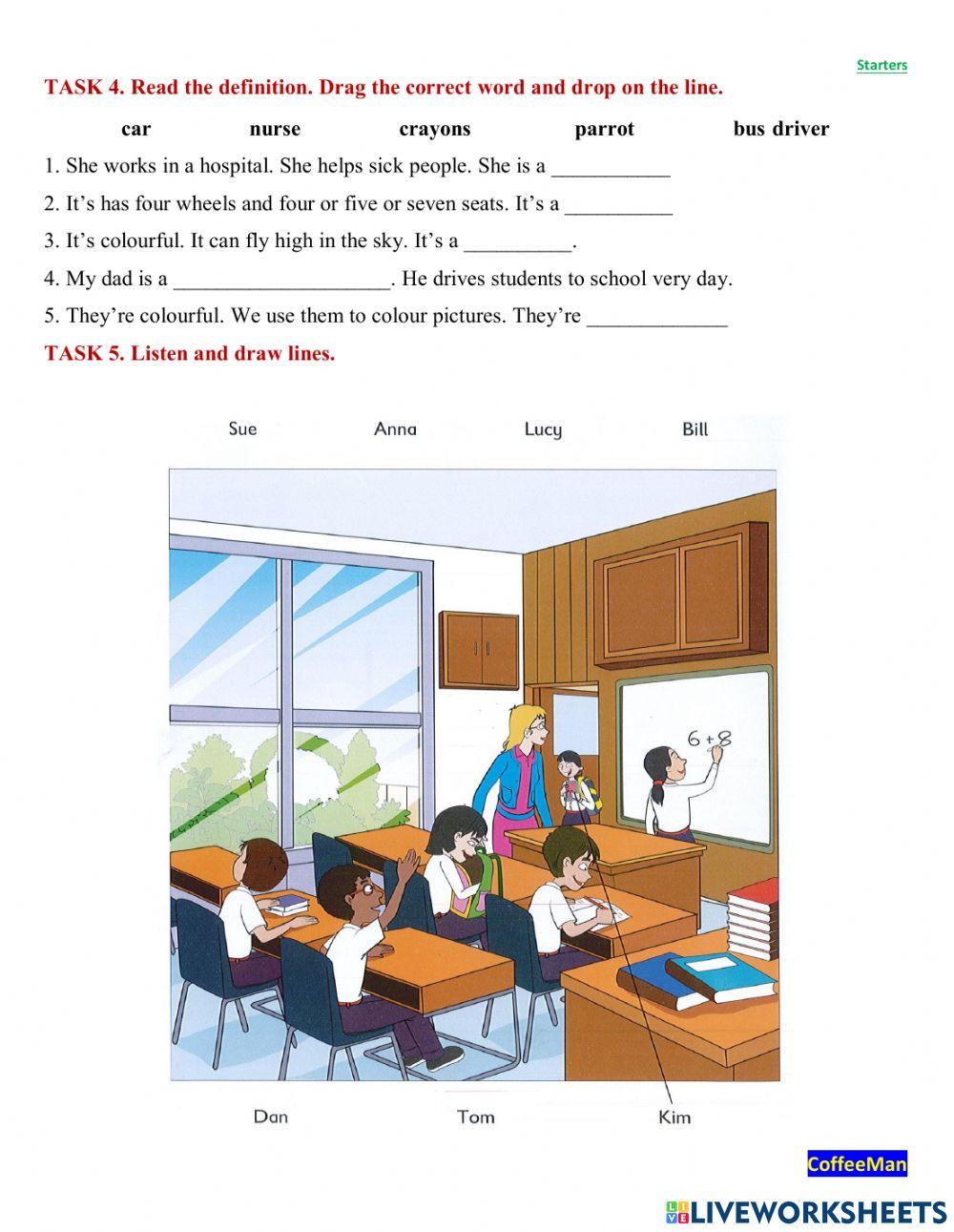 Starters 2-CoffeeMan