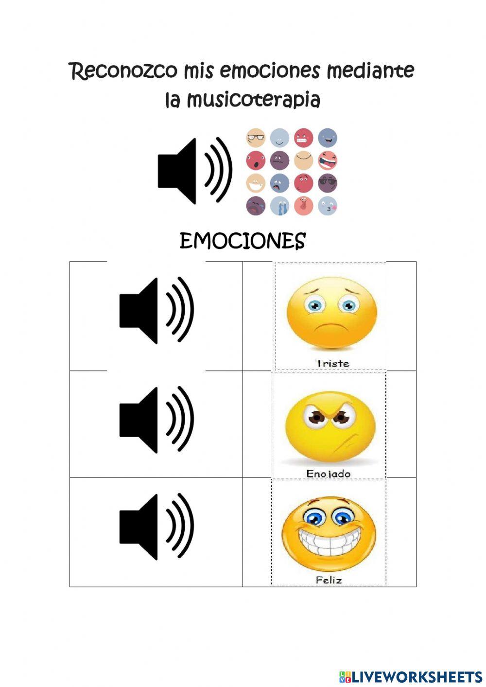 Reconozco mis emociones mediante la musicoterapia