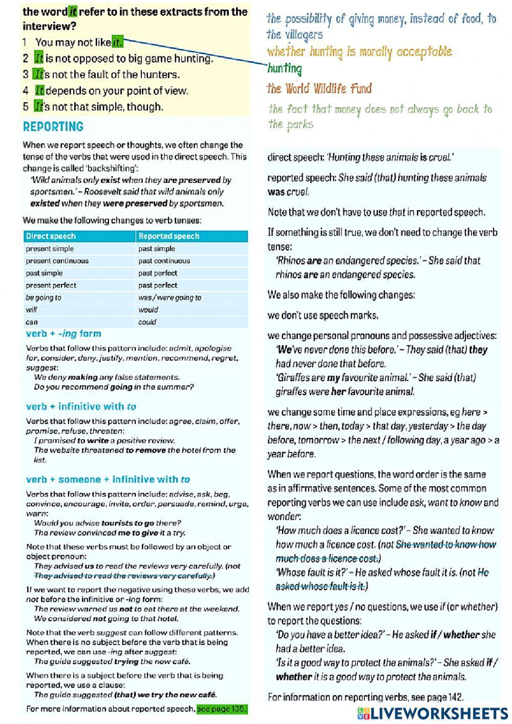 Unit3 B p.28-29 C p.30-31 interactive worksheet | Live Worksheets