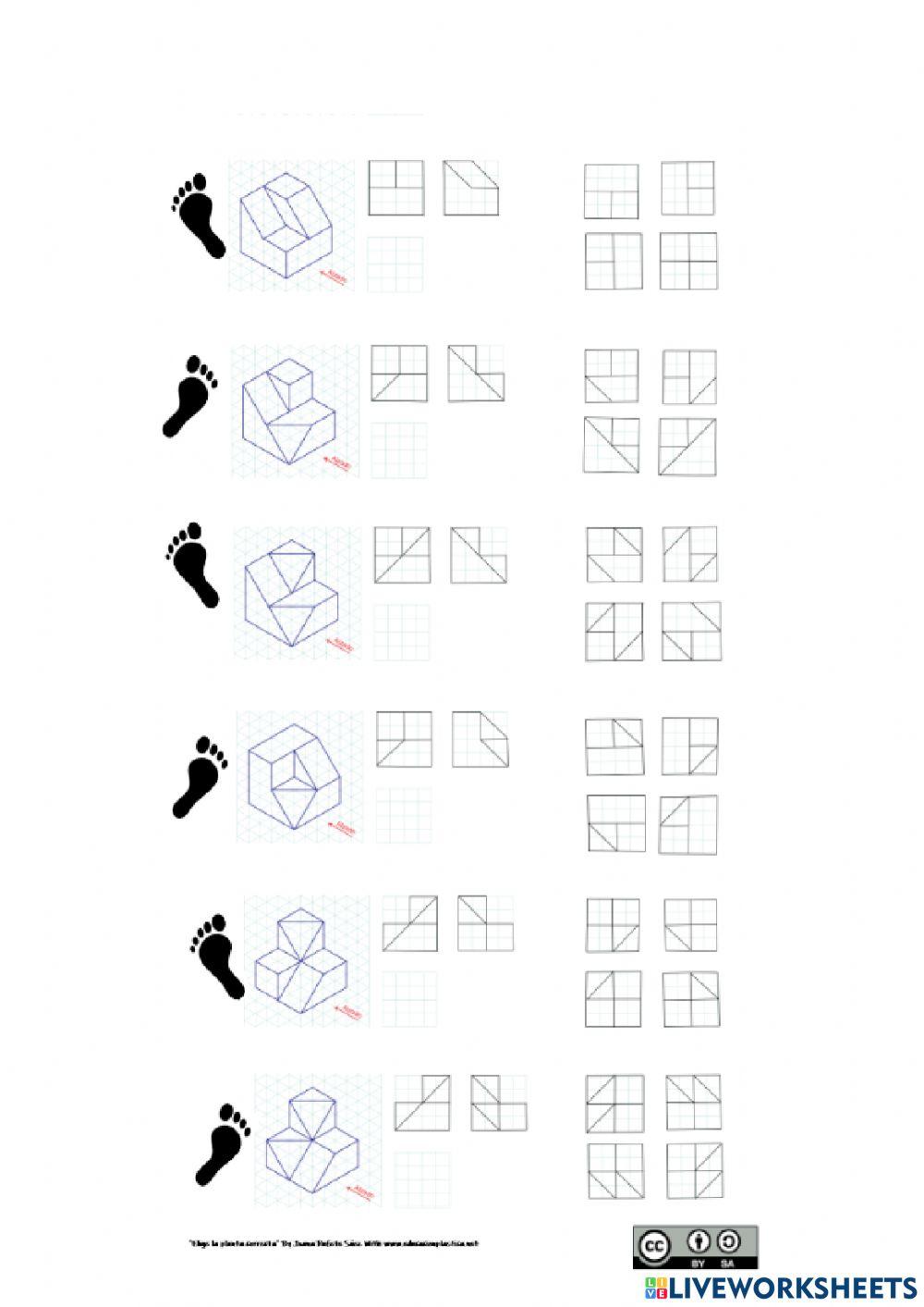 Vistas ortogonales. La planta.