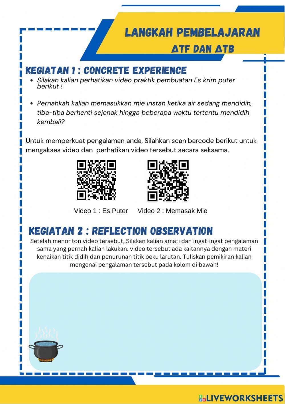 Sifat Koligatif Larutan - Tb dan Tf