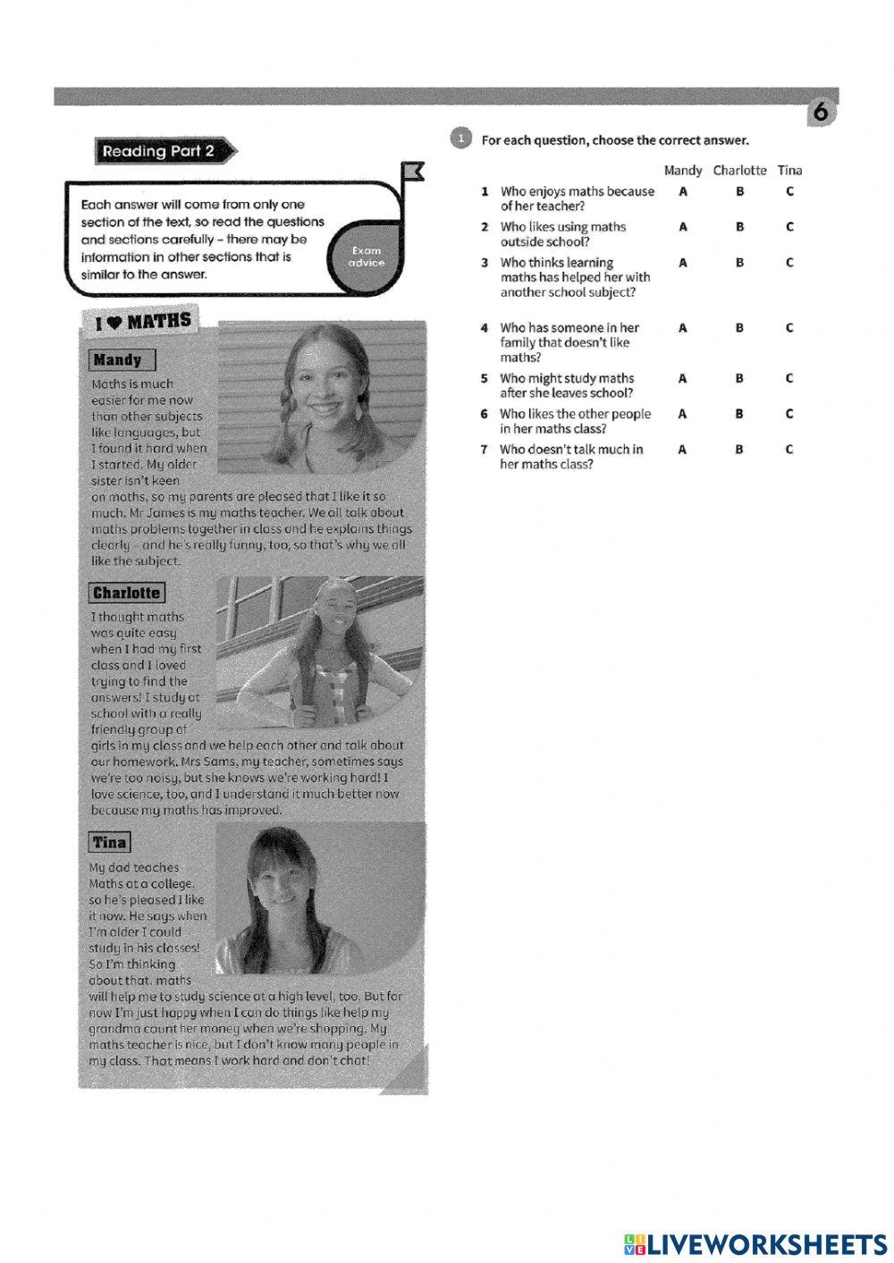 Complete key for schools unit 6