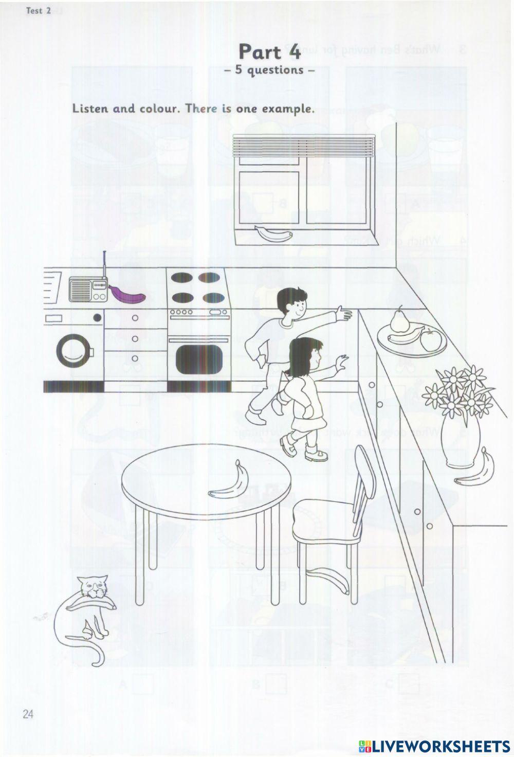 Starters 3 test 2 listening