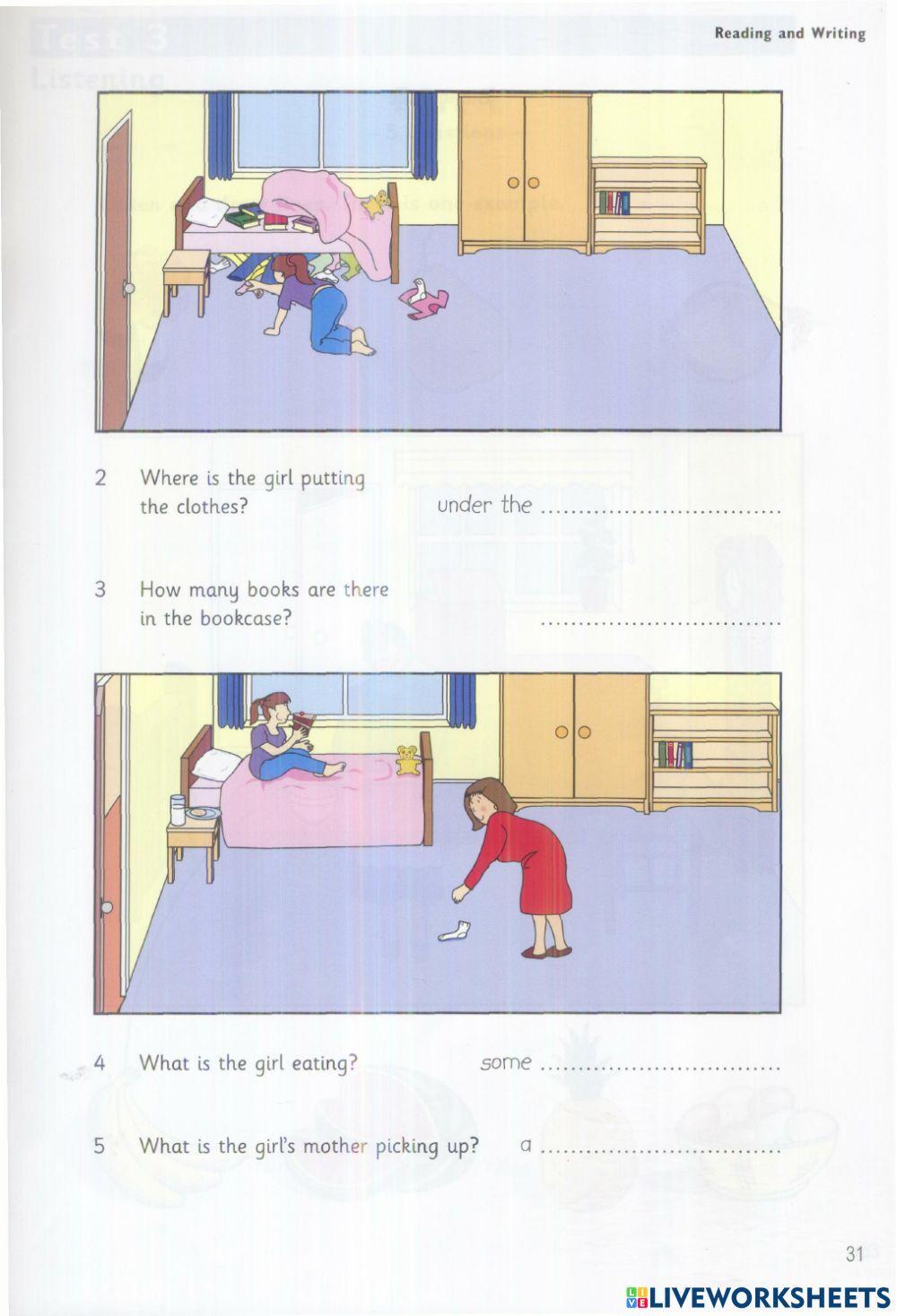 Starter3 test 2 reading