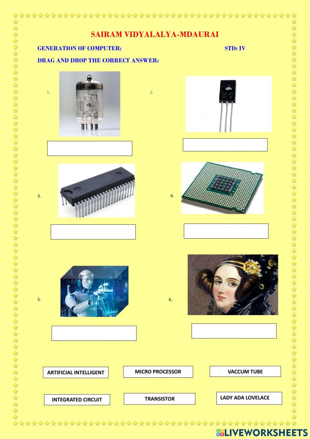 Generation of computer