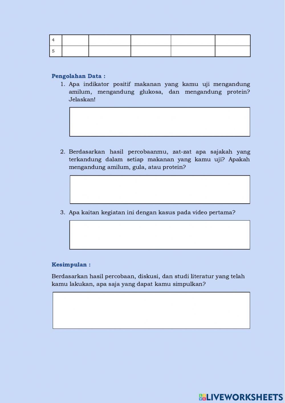 LKPD Uji Makanan