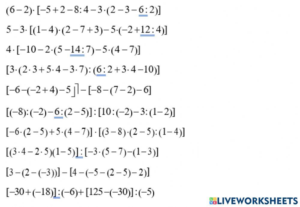 Operacions combinades enters Nivell 3