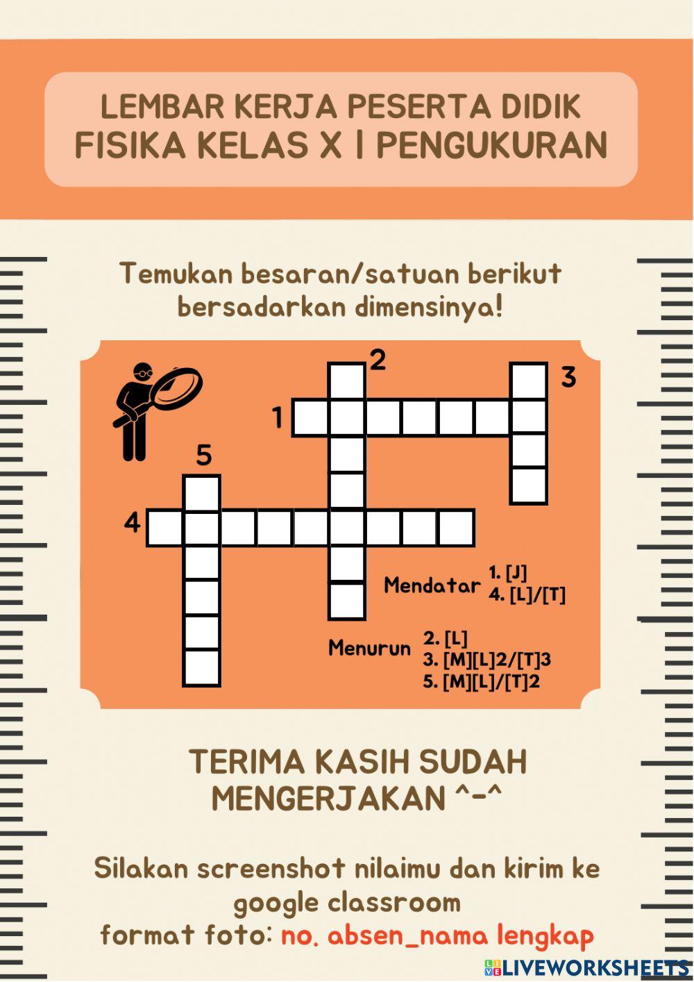 Besaran, satuan, dan dimensi