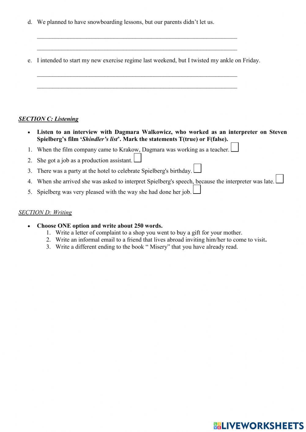 6h teens - midterm exam - July 2023