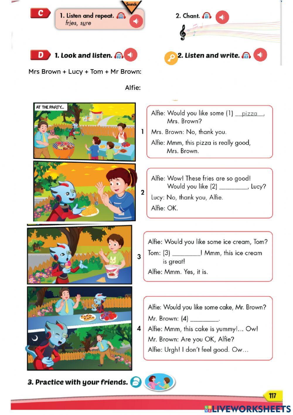 E3ss u8 (tb) l3 would you like some pizza?