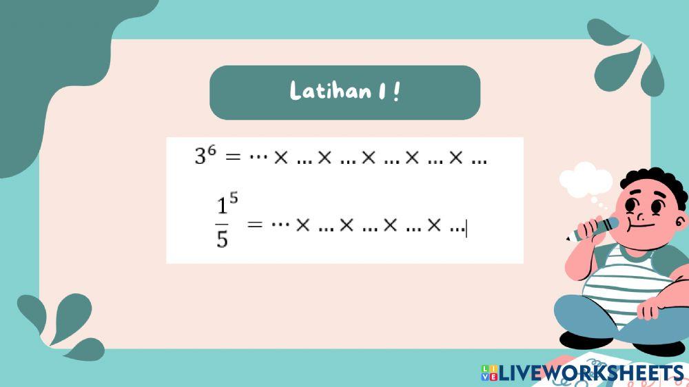 Konsep Bilangan Berpangkat