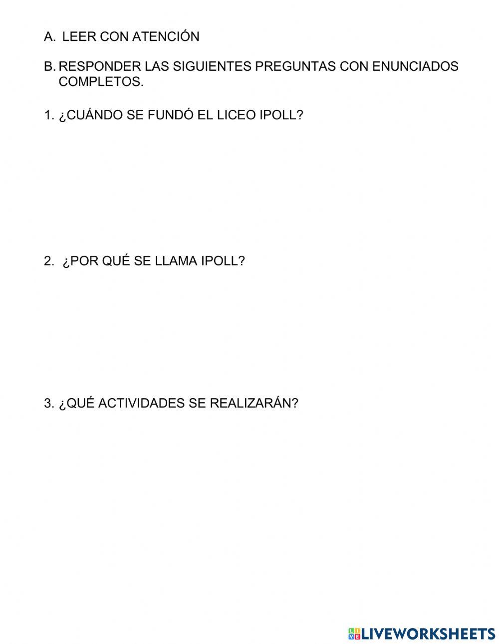 150 años del liceo ipoll