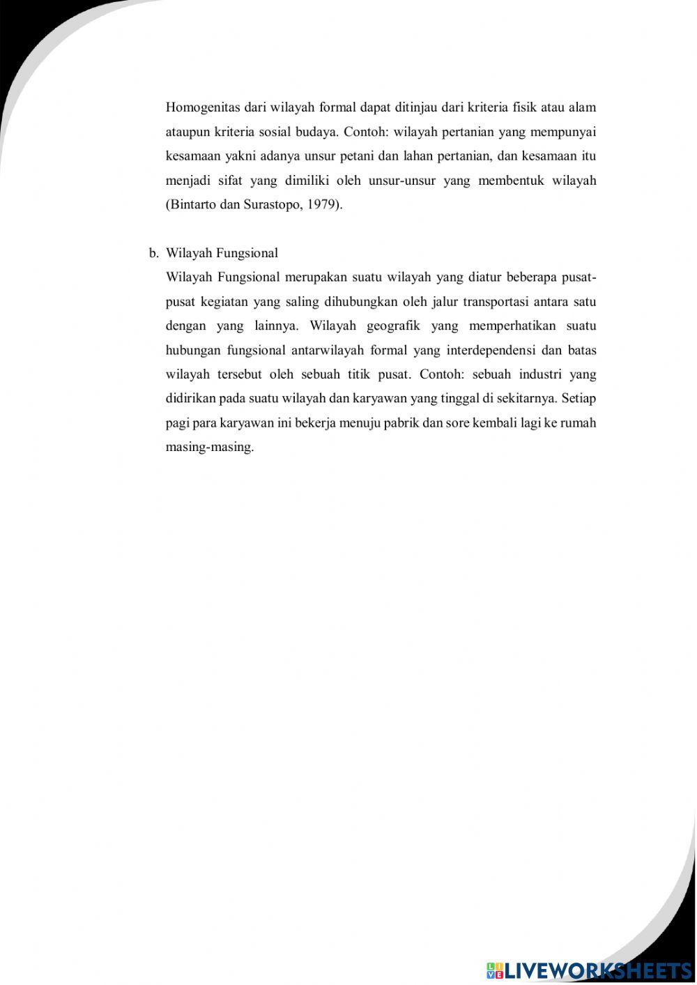 LKPD Wilayah dan Perwilayahan