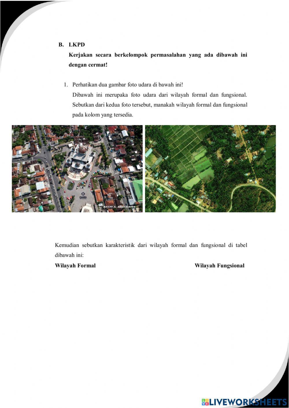 LKPD Wilayah dan Perwilayahan