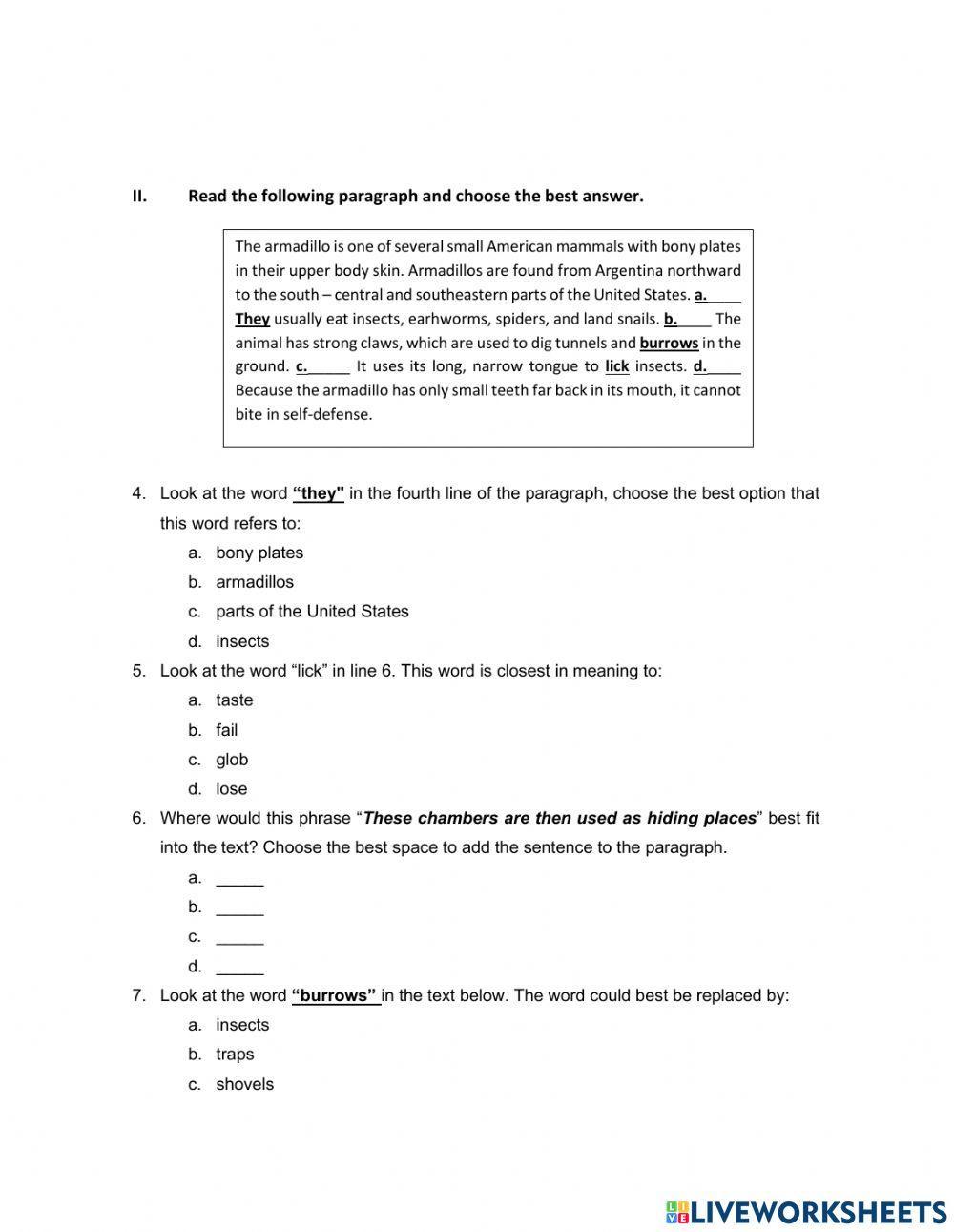 Toefl reading practice