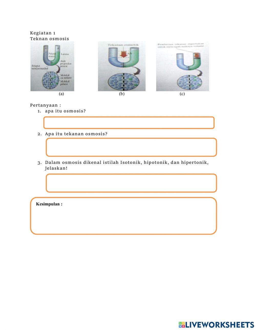 Sifat koligatif larutan
