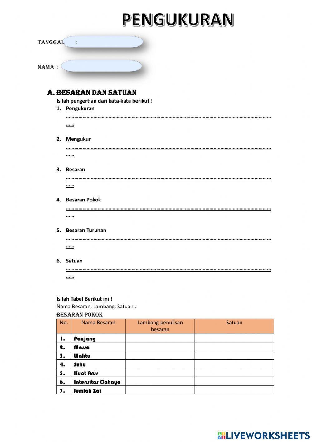 Lkpd fisika pengukuran