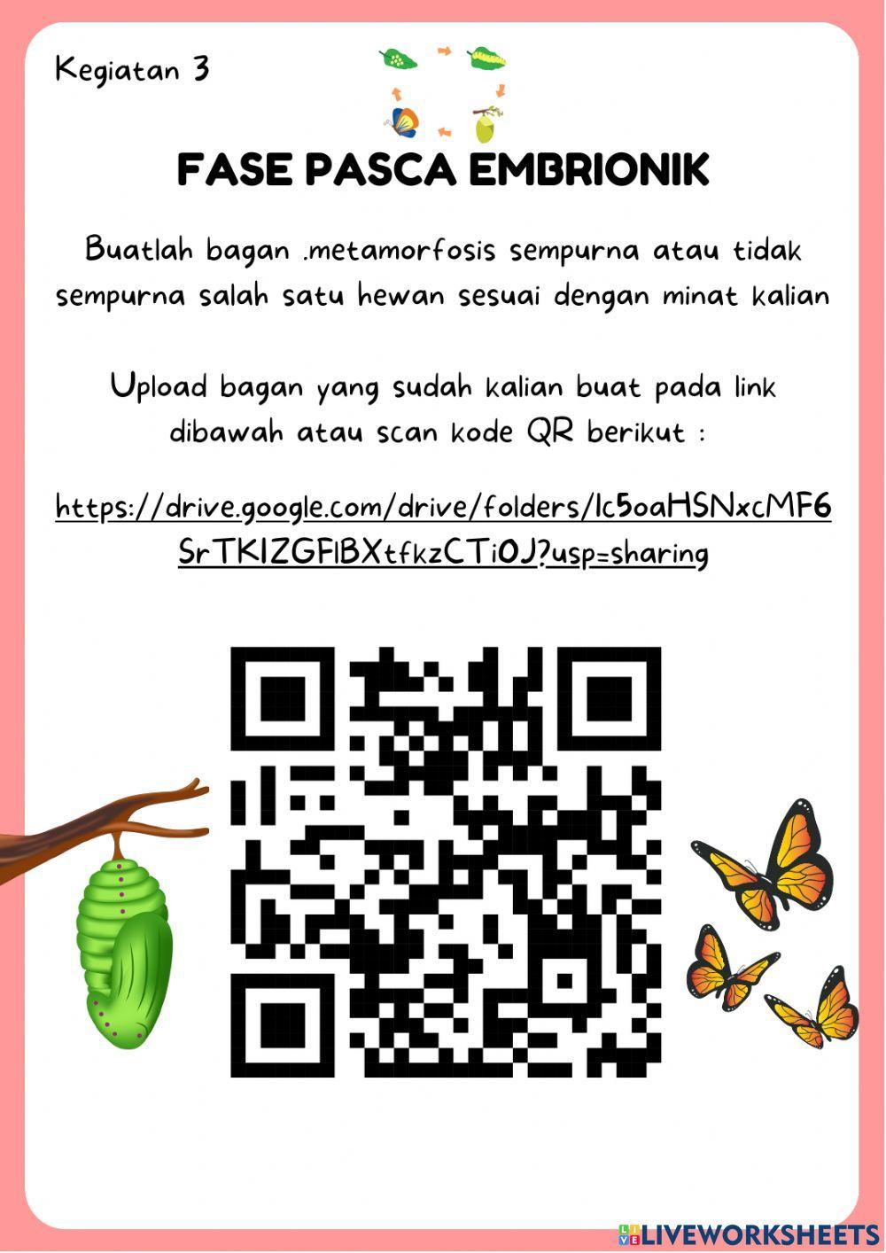 LKPD Pertumbuhan dan Perkembangan Hewan