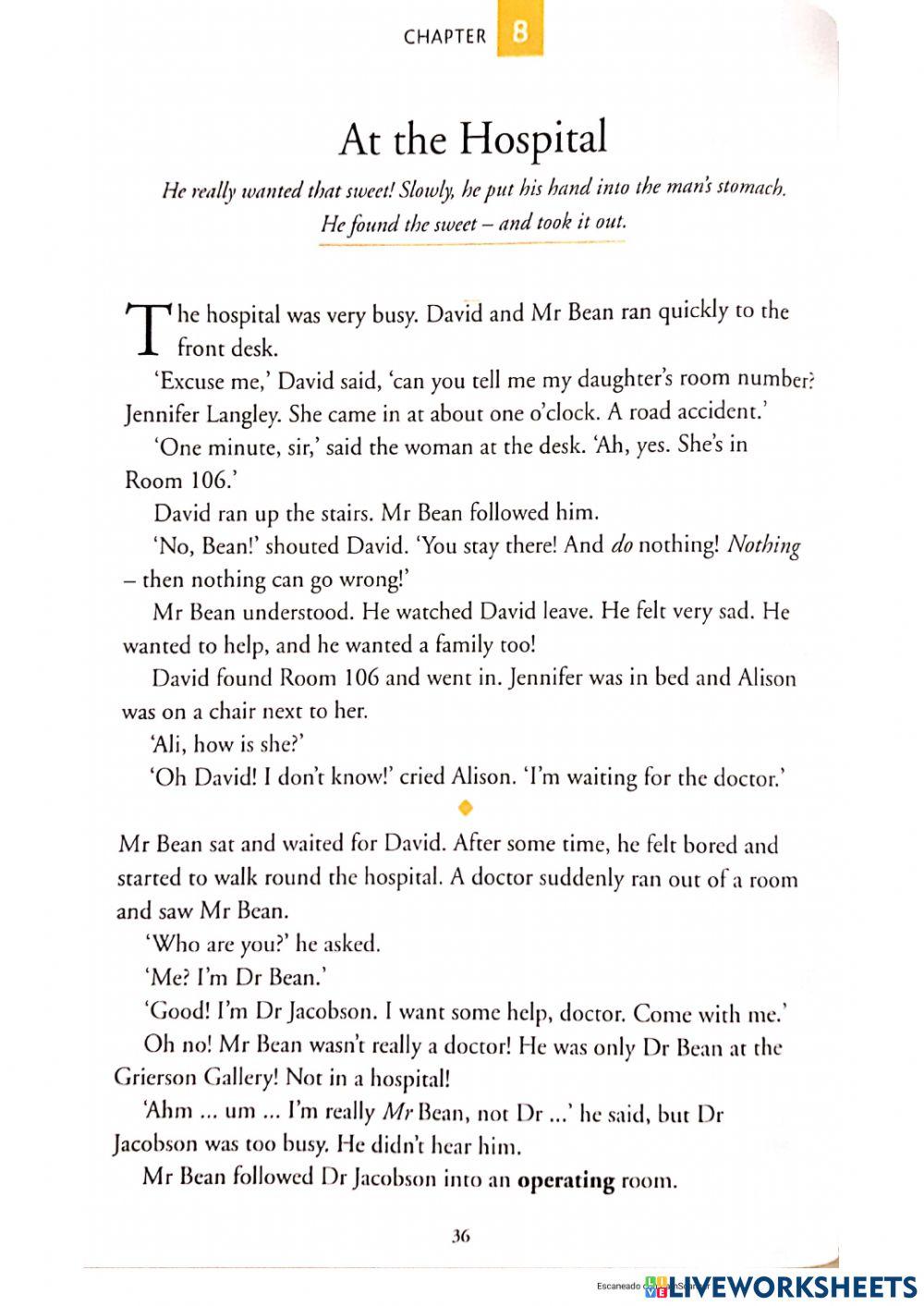 Mr. Bean Chapter 8-9