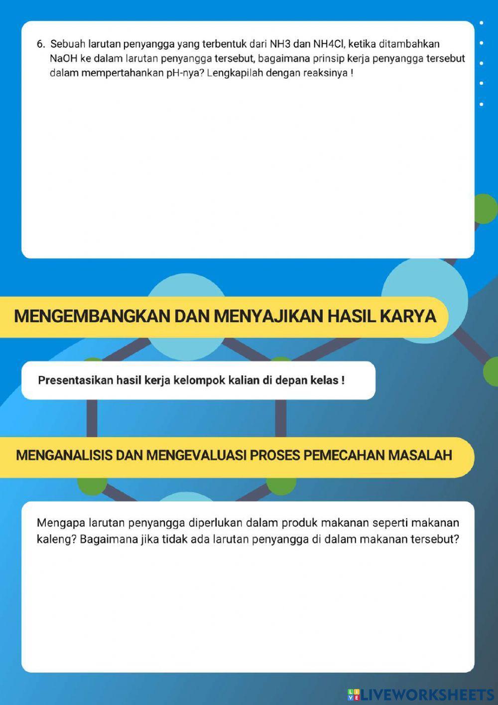 LKPD Larutan Penyangga