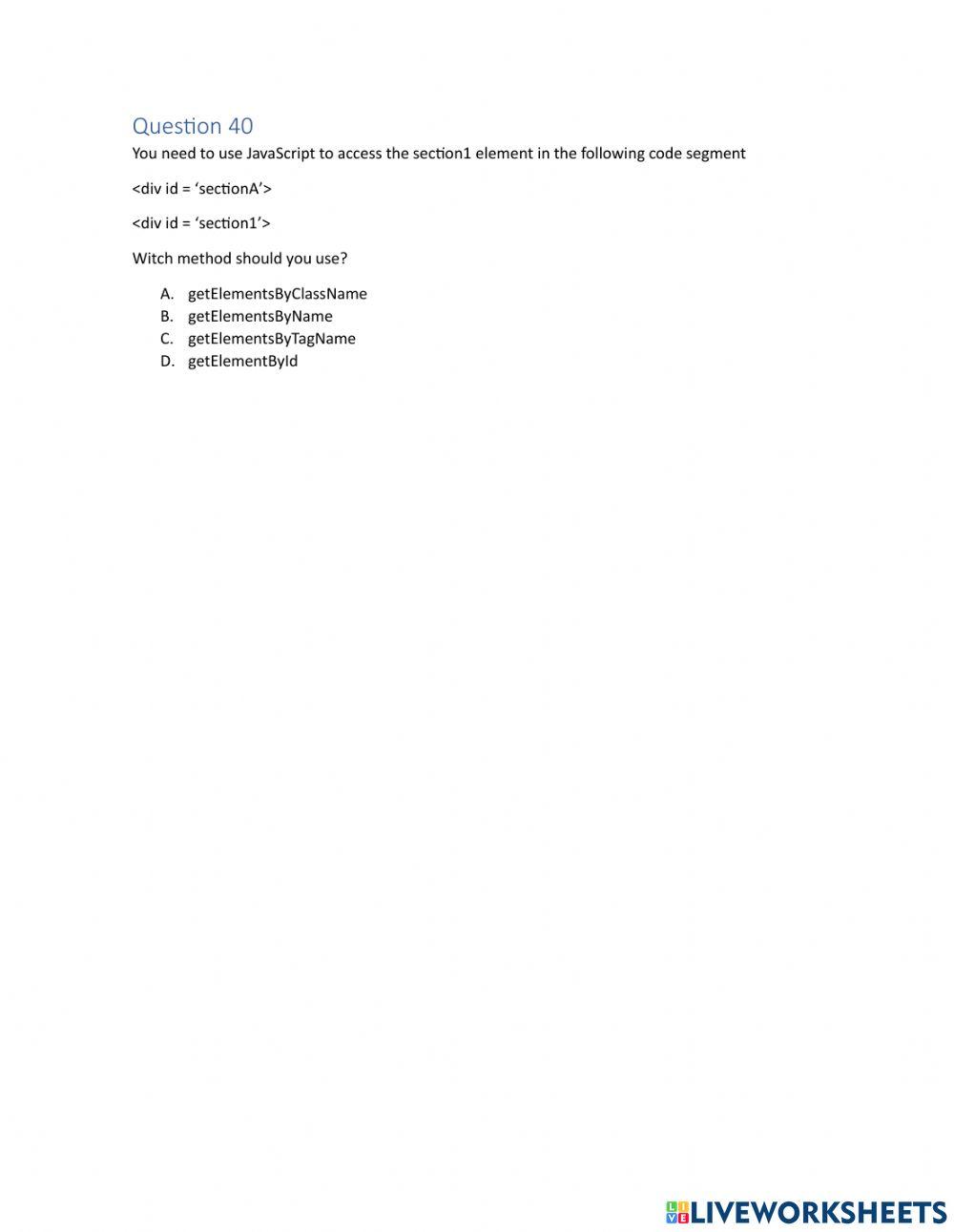 Prueba ITS JS Questions 37-40