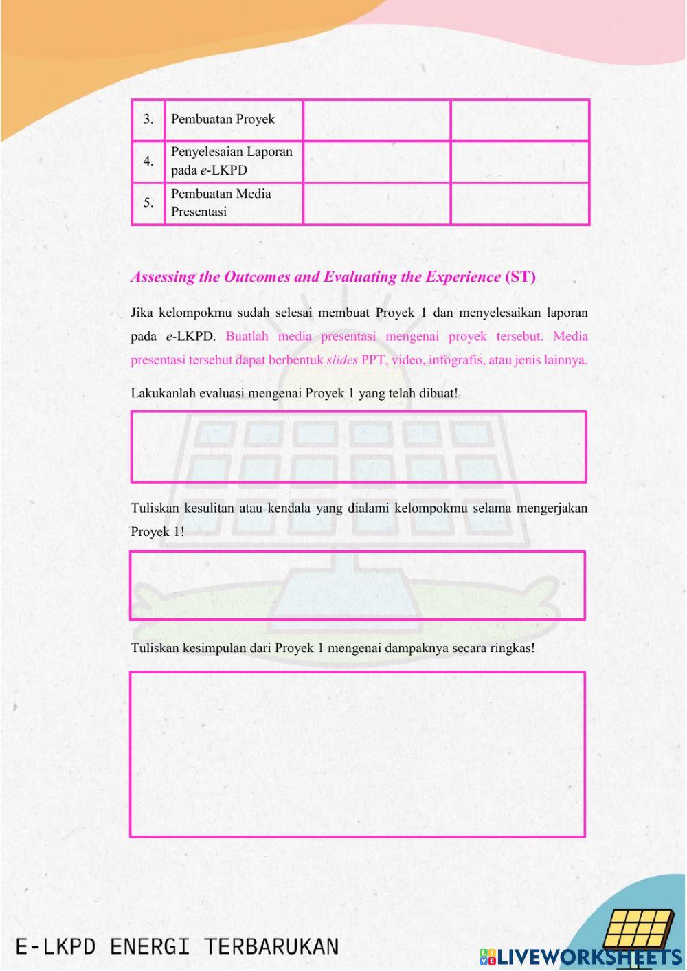 Kegiatan 1 e-LKPD Energi Terbarukan (X)