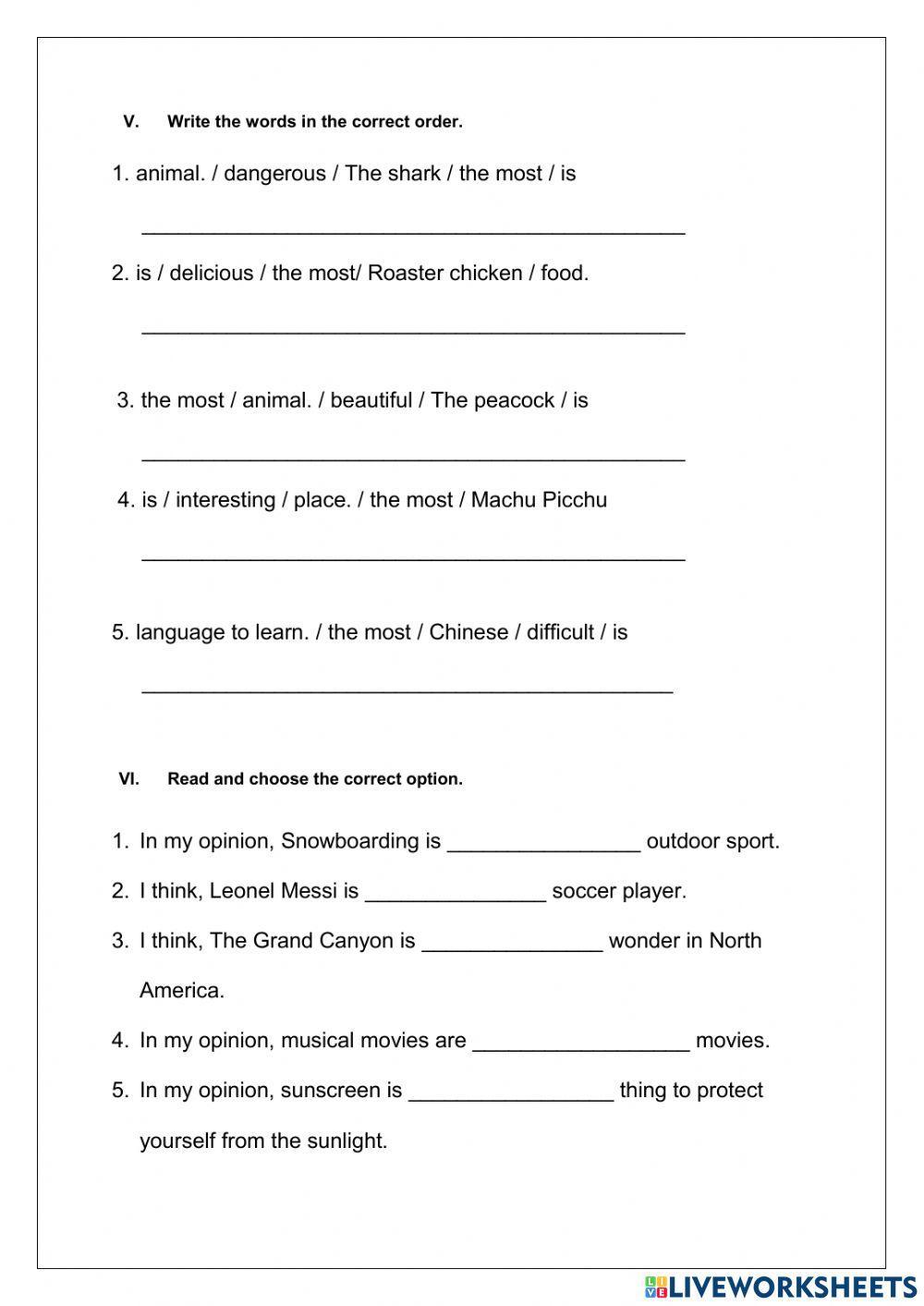 Final exam - children adv 11