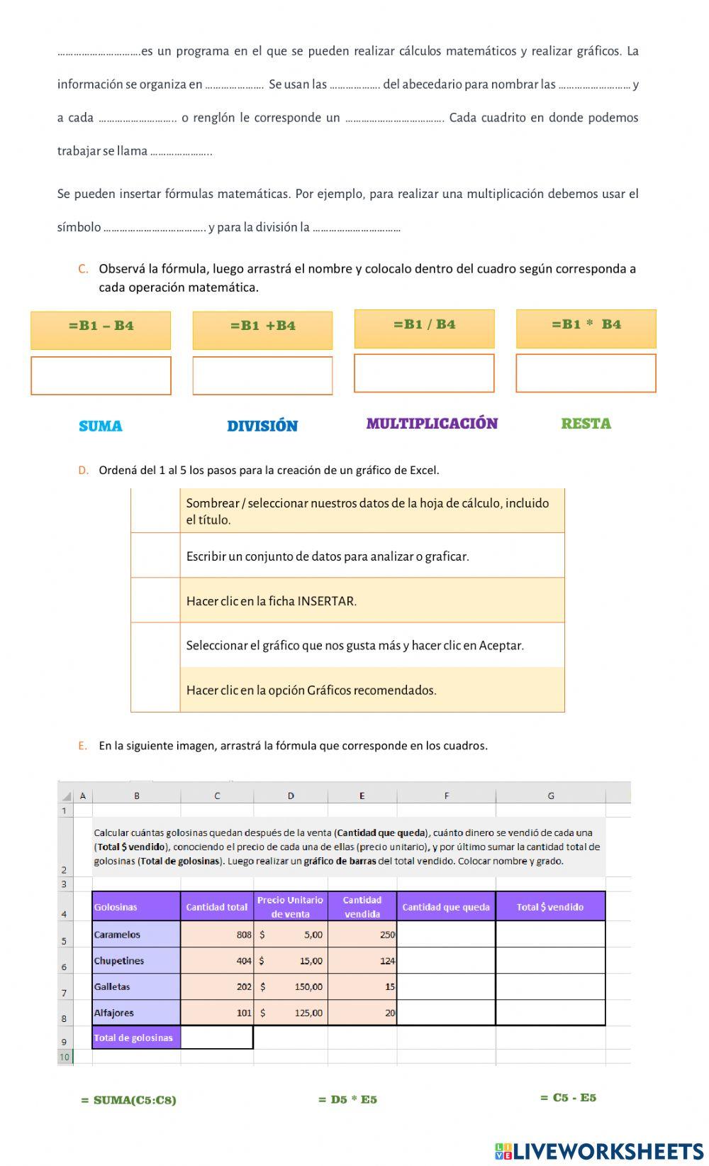 Introducción a excel