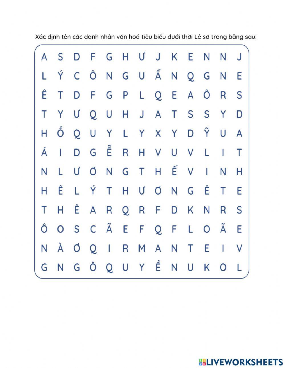 Bài tập chuẩn bị ở nhà