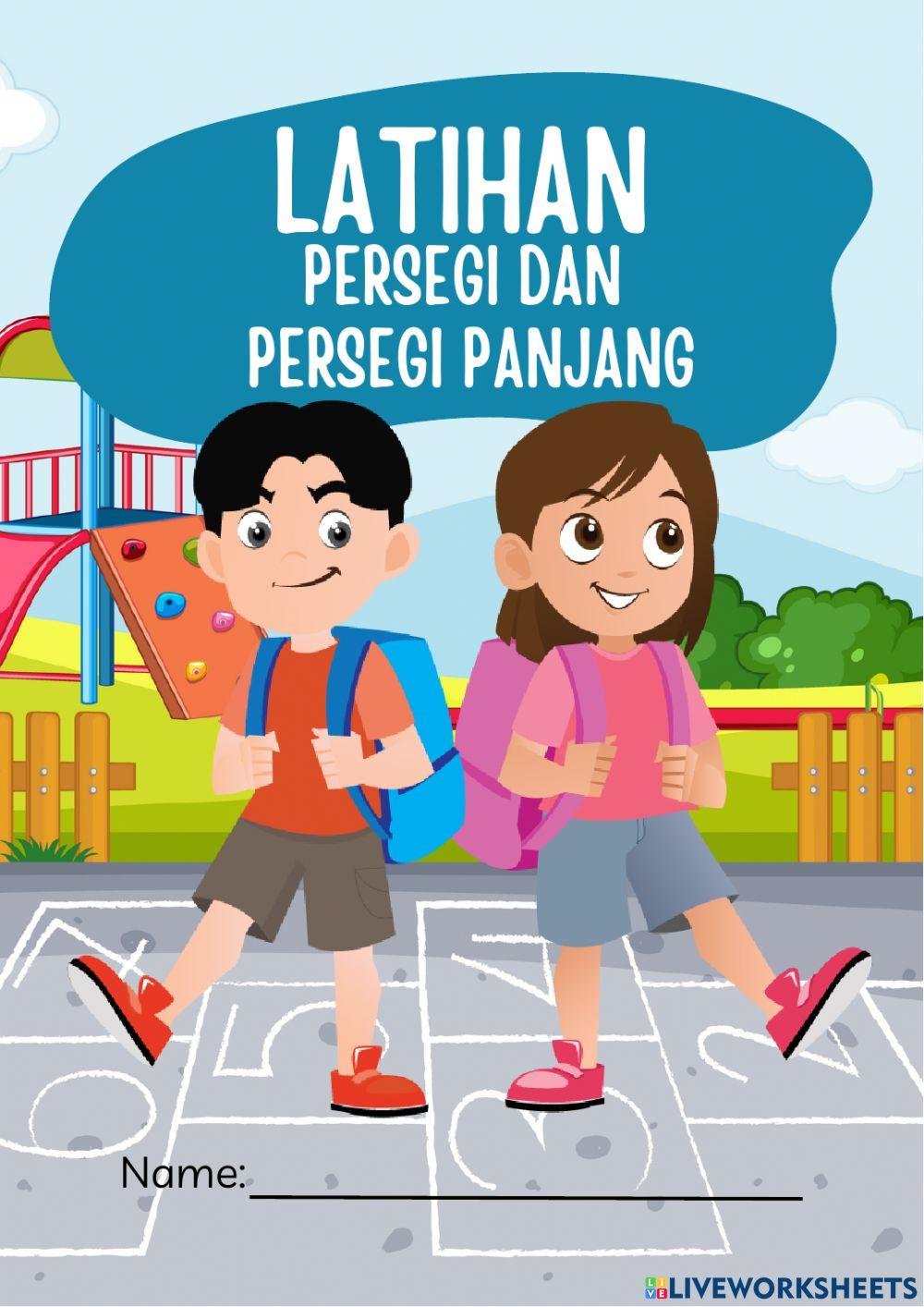 Soal Latihan bangun datar persegi dan persegi panjang