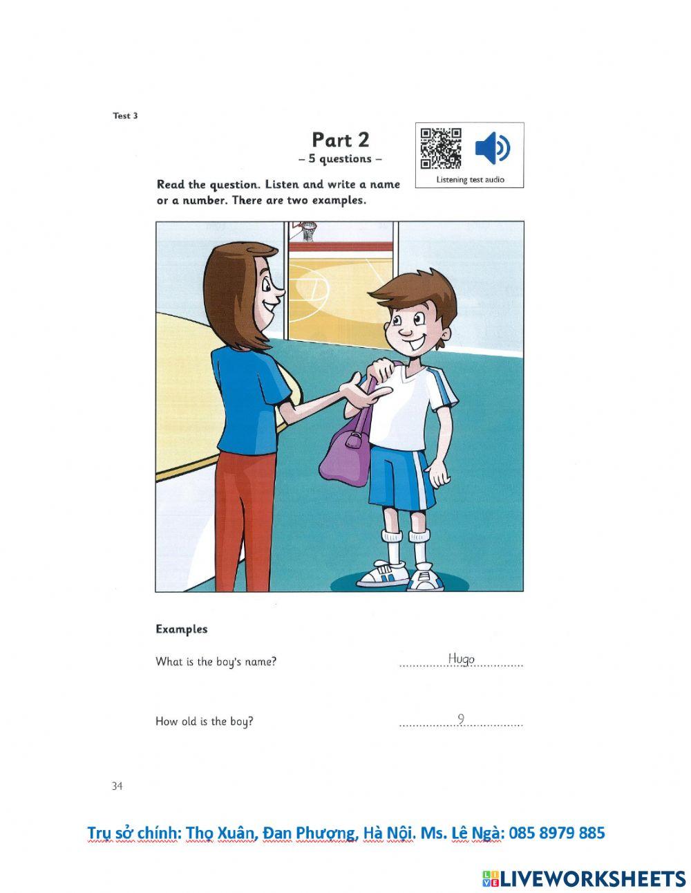 lt-starters-4-test-3-listening-online-exercise-for-live-worksheets