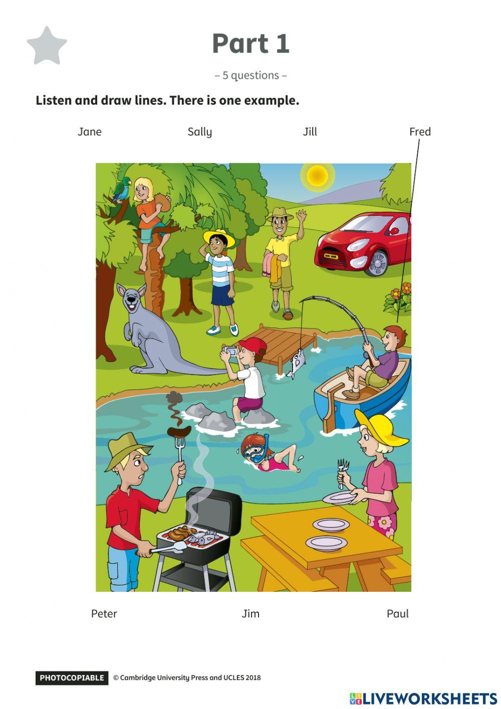 PU 3 Last test Listening