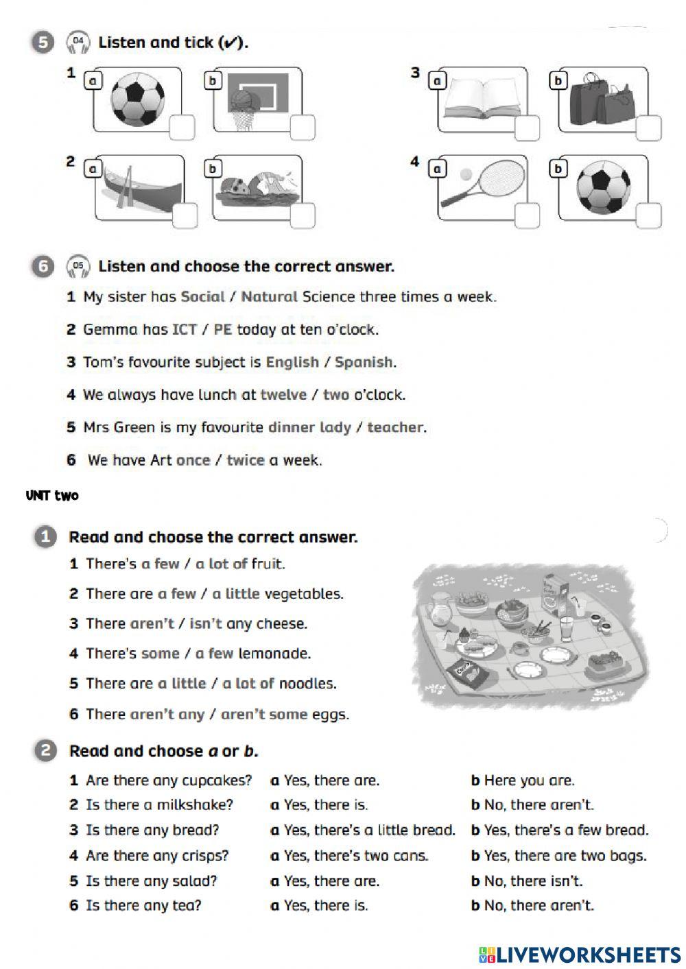 Mid term test revision