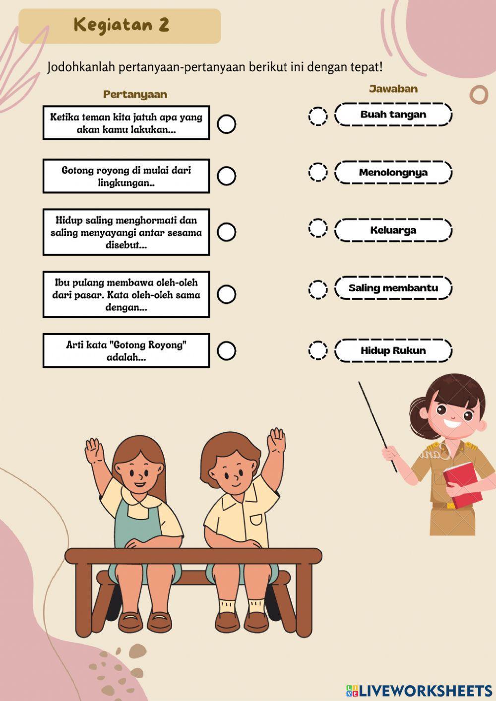 LKPD Hidup Rukun Di Rumah