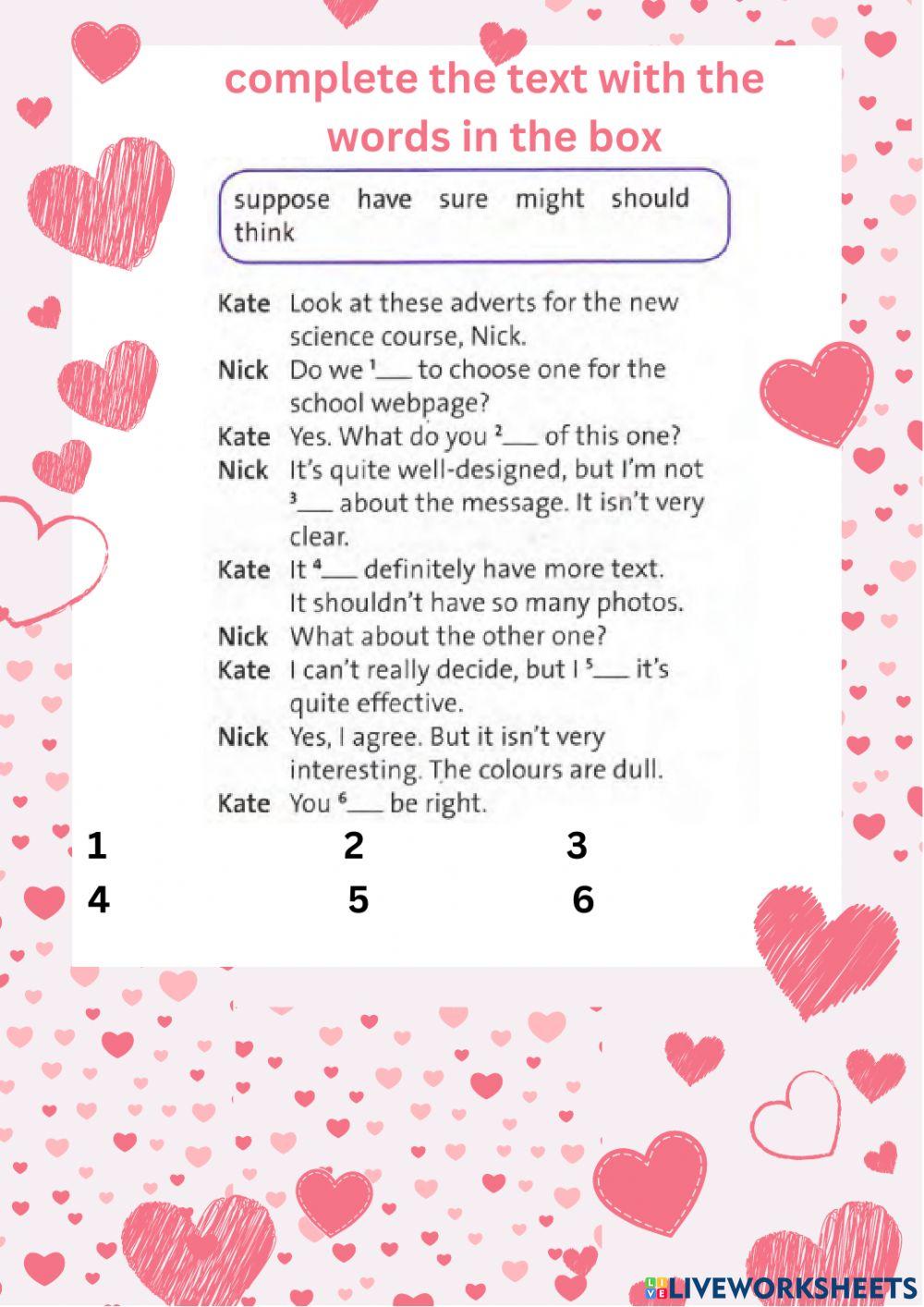 Unit 3 revision english plus 4