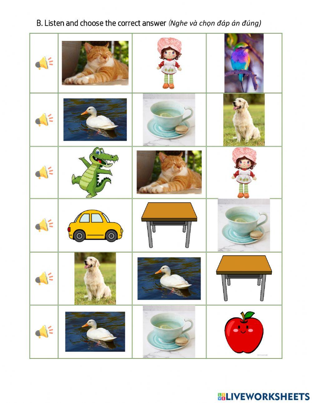 I have- I don't have