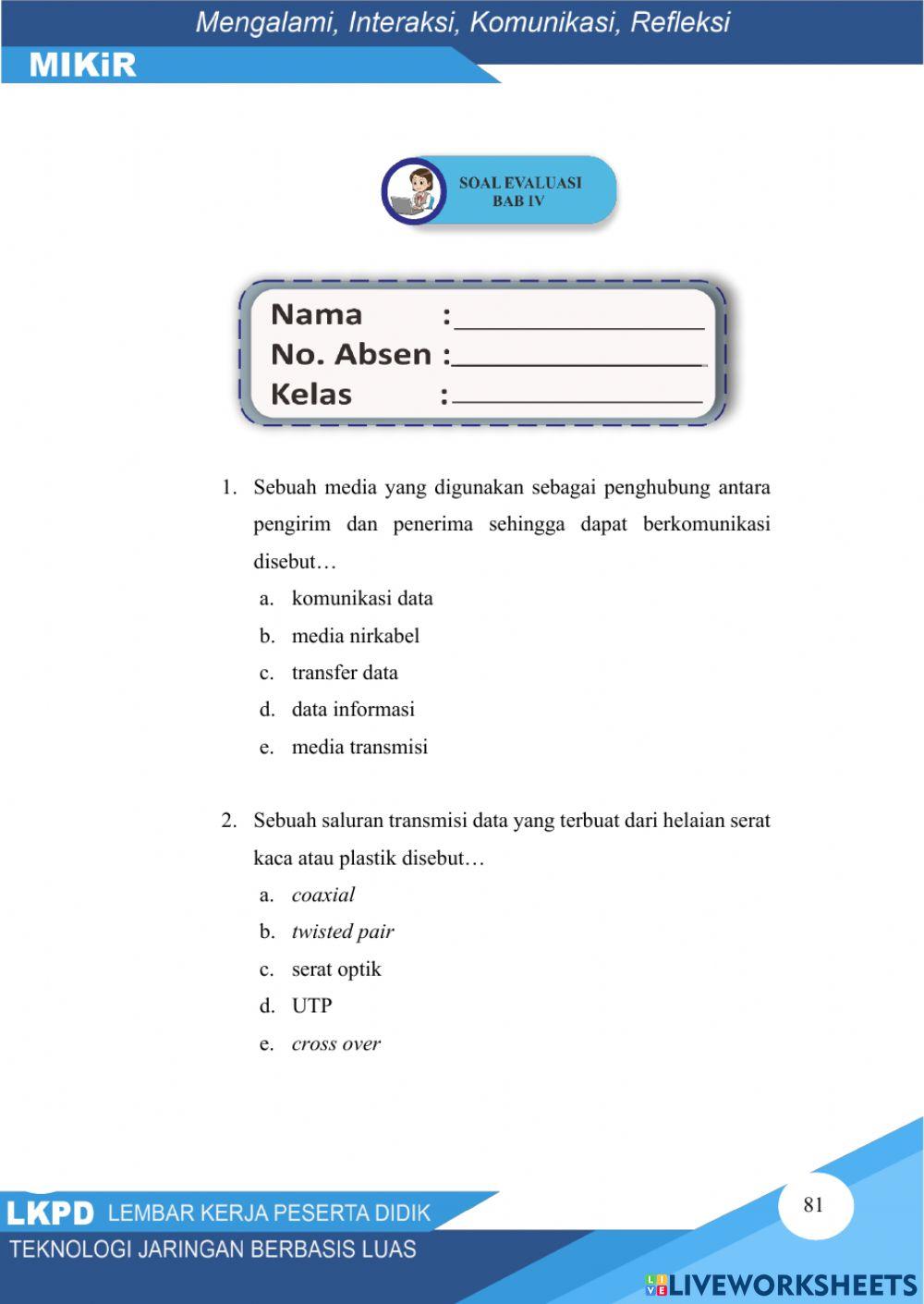 LKPDrevsid bab 4 hal 81-86