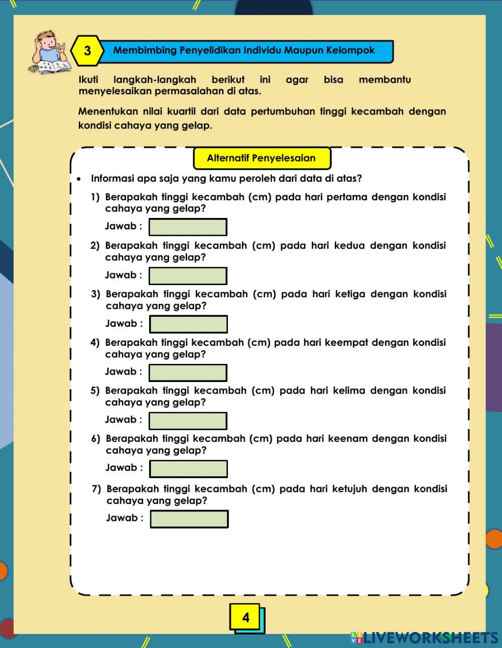 Lembar Kerja Peserta Didik Berbasis Problem Based Learning