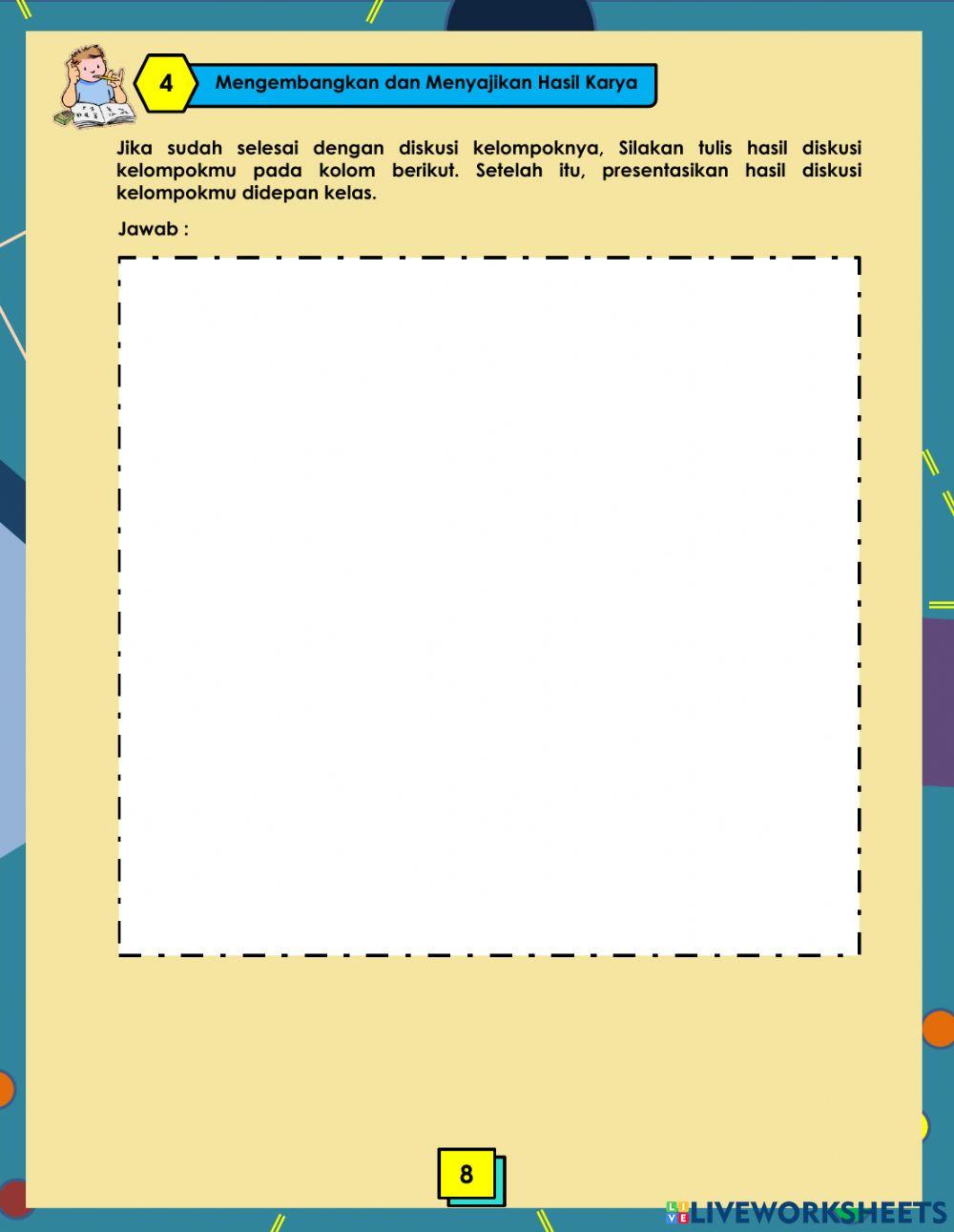 Lembar Kerja Peserta Didik Berbasis Problem Based Learning