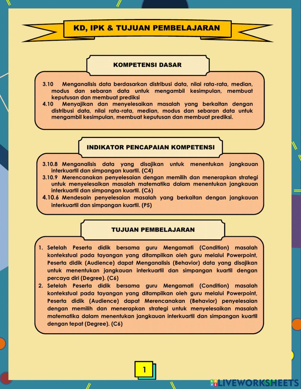 Lembar Kerja Peserta Didik Berbasis Problem Based Learning