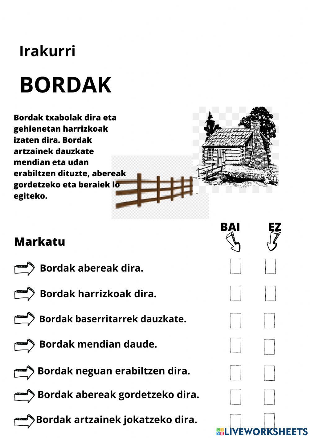 Bordak