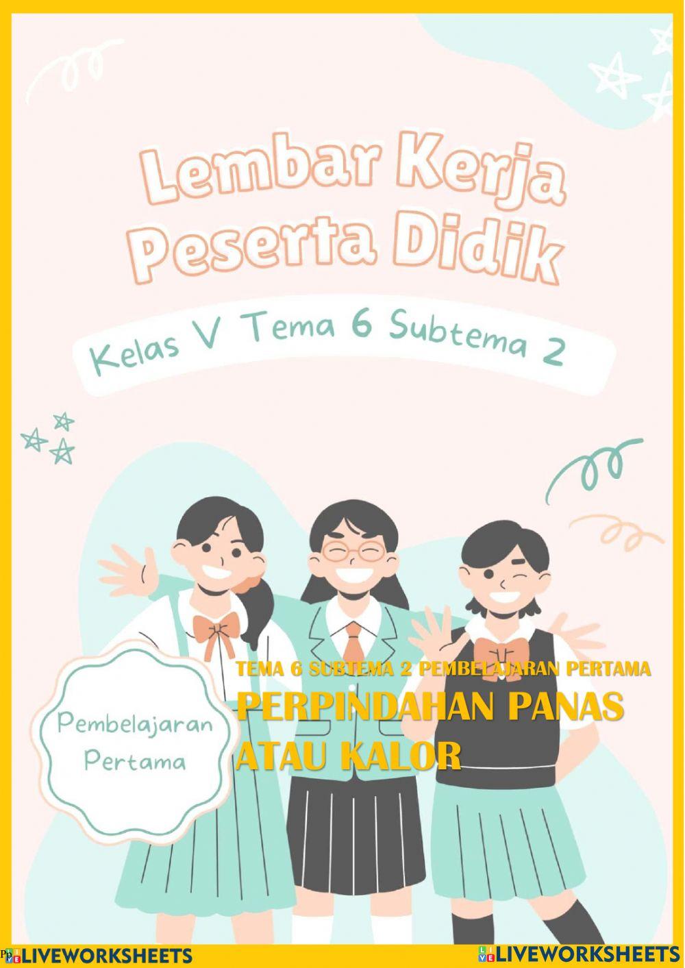 Tema 6 subtema 2 Pembelajaran 1