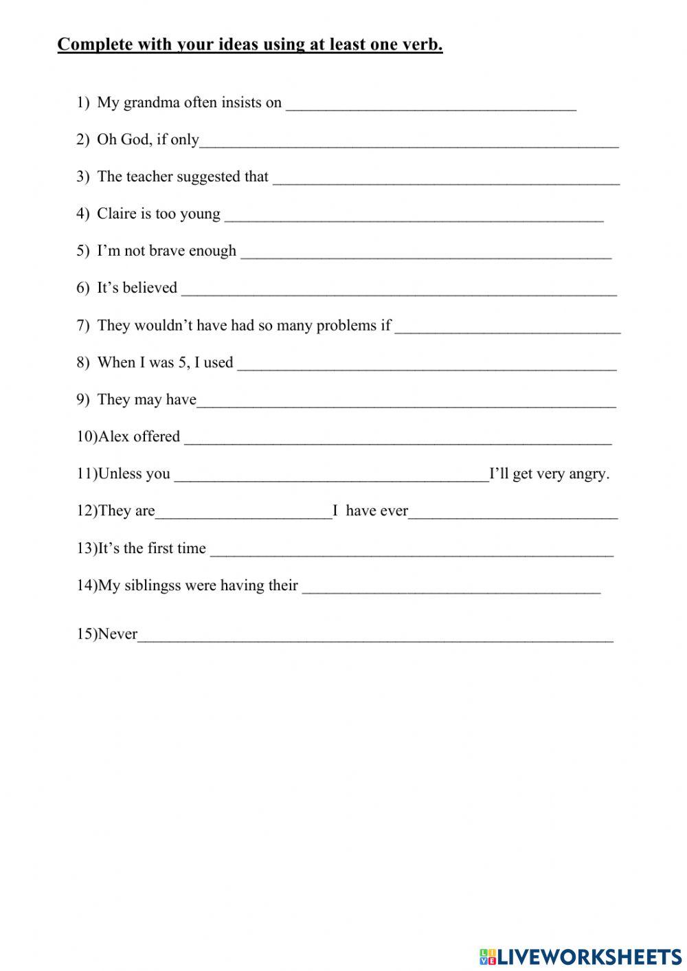 Senior 6 Mid-term Practice