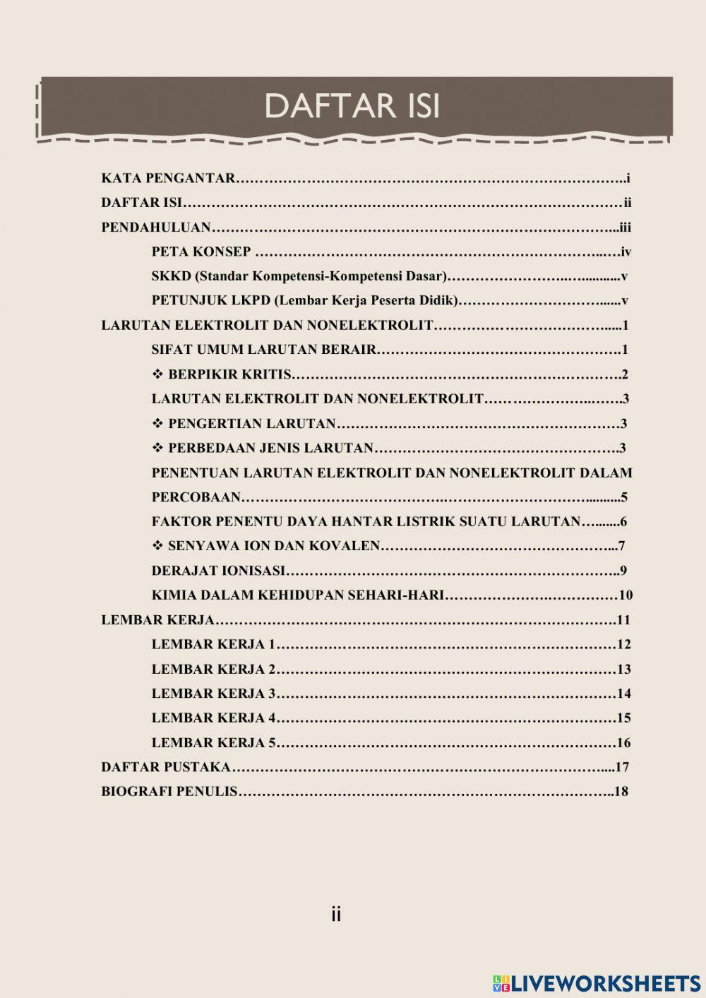 PART 1 - Larutan elektrolit dan nonelektrolit terintergarsi computational thinking