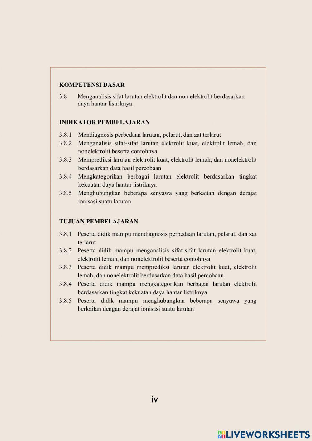 PART 1 - Larutan elektrolit dan nonelektrolit terintergarsi computational thinking